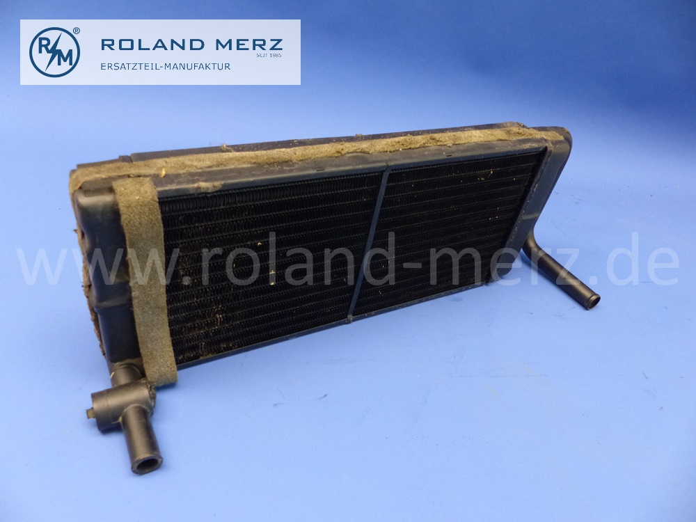 0018353001 Heizungswärmetauscher, Wärmetauscher Heizung, Mercedes W114, W115, Strich 8, Original Mercedes Neuteil, - geprüft, Lagerspuren -