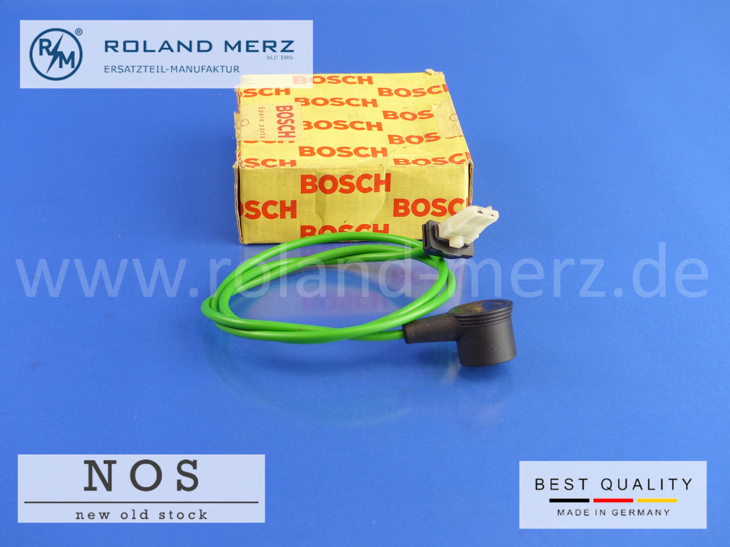 1234431181 Zündleitung geschirmt zum Verteiler Bosch Mercedes M100 M116 M117