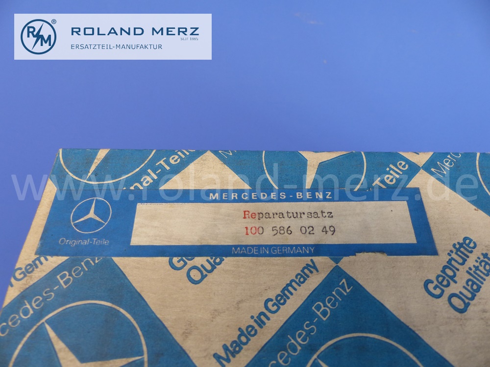 1005860249 Reparatursatz Auspuffbefestigung Mercedes W116, 450SEL 6.9, Original Mercedes Neuteil, NOS 