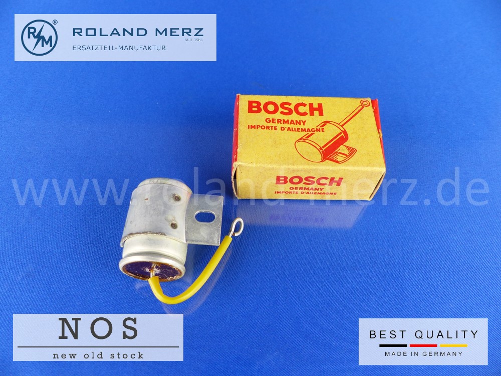 P1130830 Bosch Zündkondensator ZKO 29/62 Z (LMKO 1 Z 29 Z) für Porsche 356 A 1300,S, 1600, S, VW 1947 - 57 Karmann-Ghia 1955-57, Goliath 1957-58 VW Nr. 91 98 01