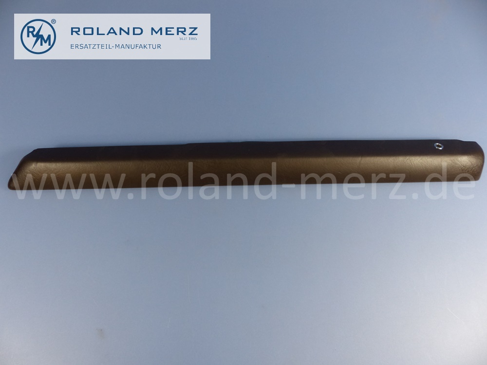 1157200251 Verkleidung Fensterschlüssel Fahrertür rechts, Farbe 8010, Mercedes W114, W115, Strich 8, Original Mercedes Neuteil, NOS
