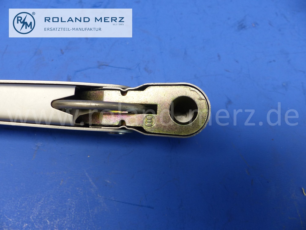 1158201444 wiper arm right, surface dull, Bosch 3398100704, Mercedes W114, W115, Strich 8, (68 - 81), original Bosch spare-part, NOS