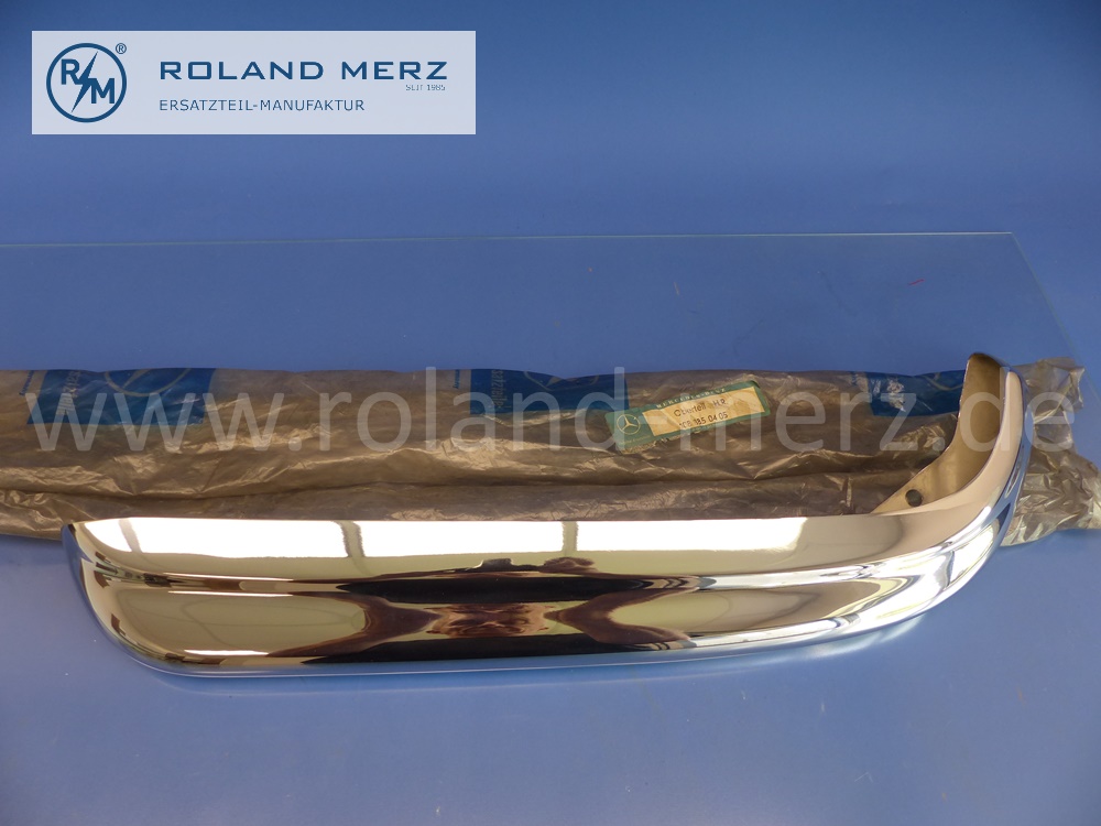1088850405 Stoßfänger Oberteil hinten rechts, Mercedes W108, W109, Original Mercedes Neuteil, NOS 