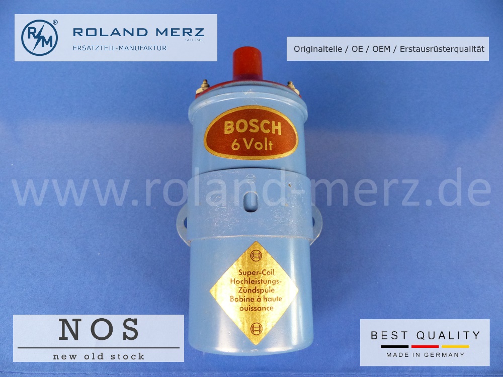 P1140856 Zündspule 0 221 101 003 Hochleistungs 6V Zündspule für Porsche 356 und VW