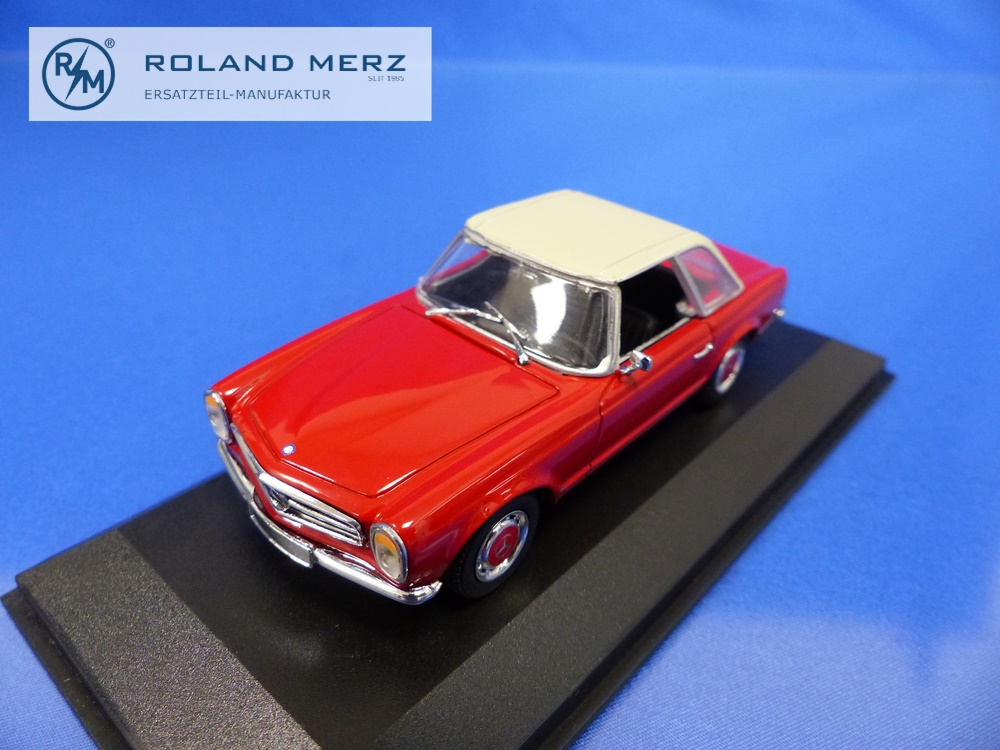 Mercedes-Benz 280 SL Pagode rot/weiss