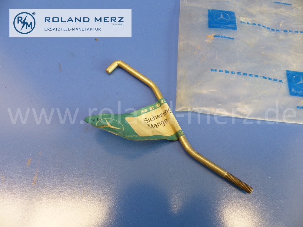 1157230039 Sicherungsstange Fahrertüren, links und rechts, Mercedes W114, W115, Strich 8, Original Mercedes Neuteil, NOS