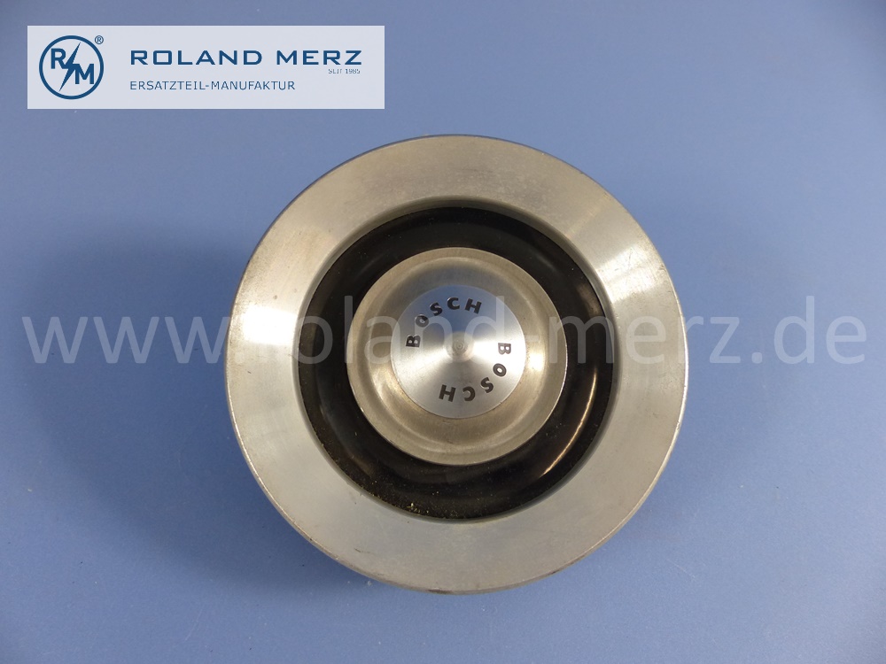 0320226018 Bosch Horn, Signalhorn, Starktonhorn, mit Deko Ring, 24V, 500Hz, Original Bosch Neuteil, NOS