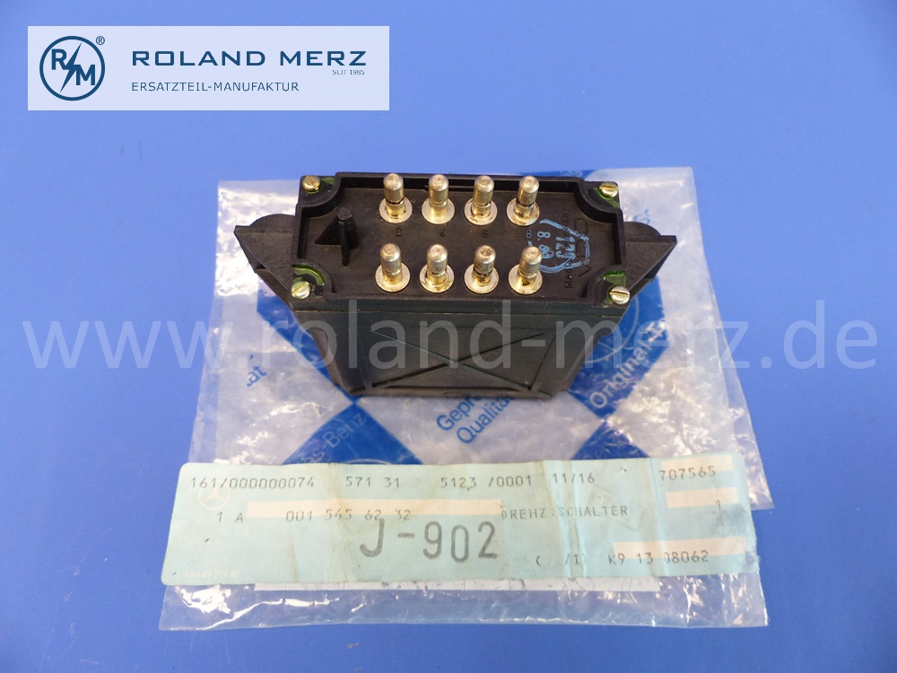 0015456232 Steuergerät für Mercedes W116, W123, 300SD und 300TD Turbodiesel , Original Mercedes Neuteil, NOS 