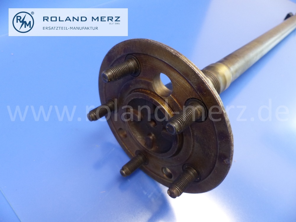 1803502710 Achswelle, Hinterachswelle, rechts, mit Radbolzen, Mercedes W120, W121, W180, Ponton, 190SL, Original Mercedes Neuteil, NOS 