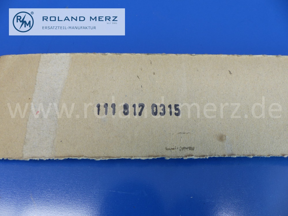 1118170315 type designation, lettering 230S on trunk lid for Mercedes W111, Original MB spare part NOS