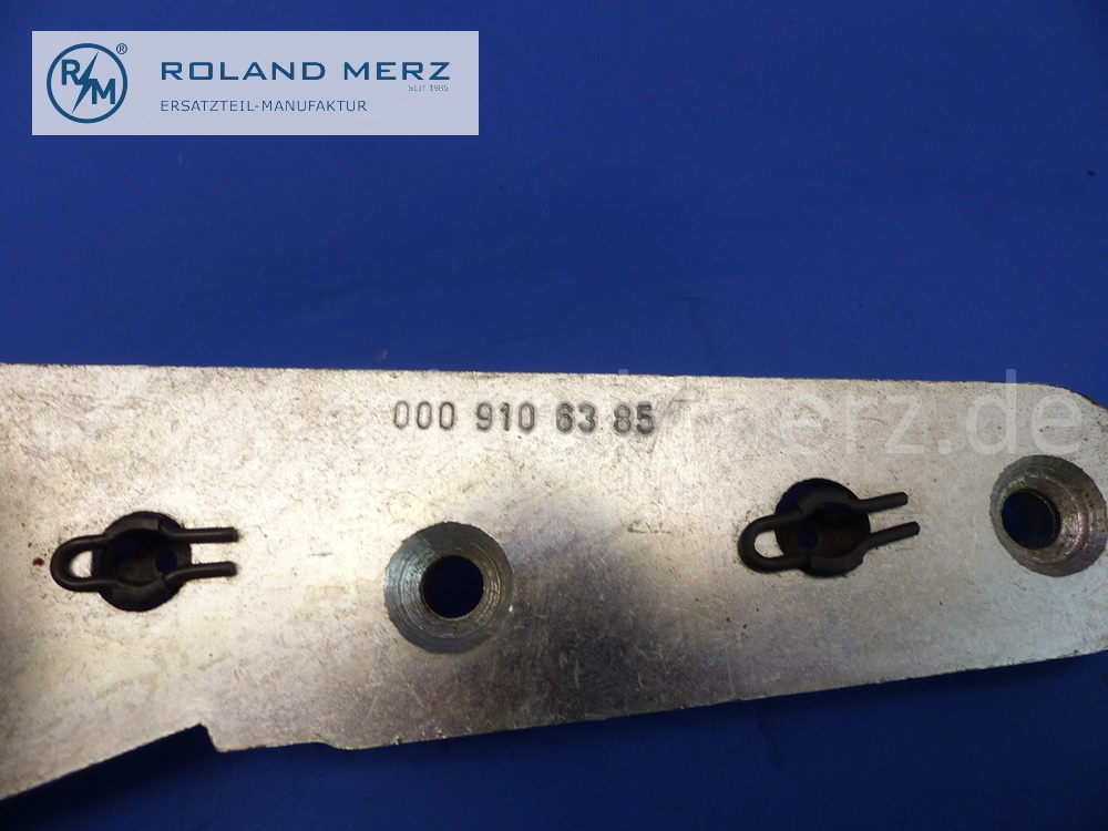0009106385 ZB Lehnenverstellung, Sitzlehneneinstellung links, linker Vordersitz, mit Handrad, Mercedes W108, W109, W114, W115 , original Mercedes Neuteil, NOS 