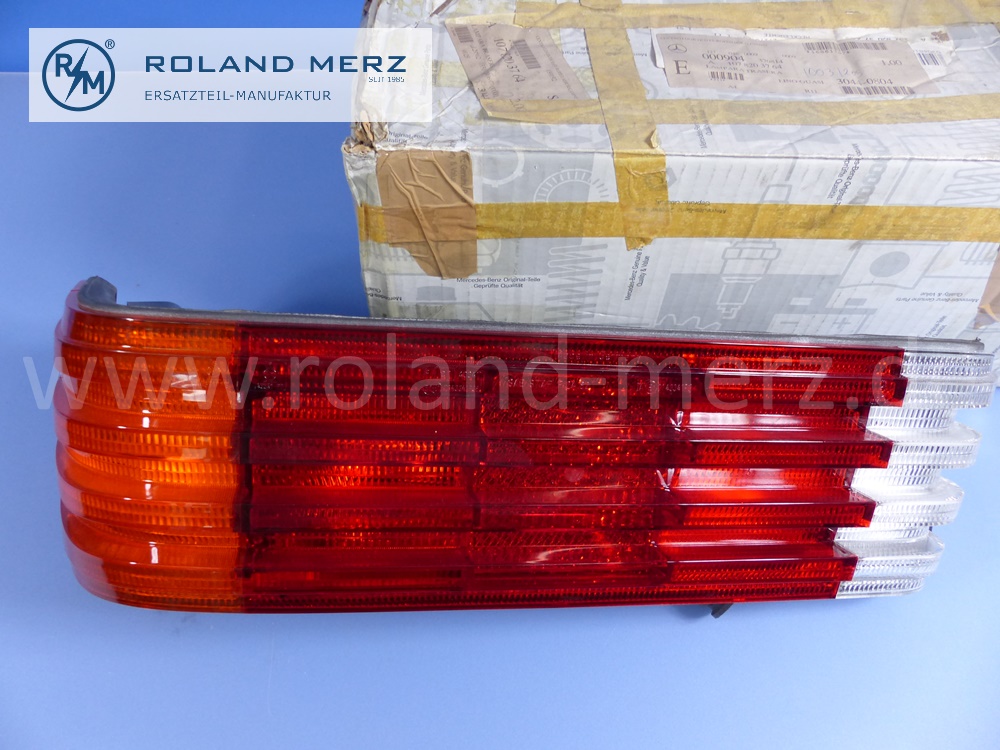 1078203764 Schlussleuchte, Rücklicht links, komplett, Mercedes W107, R107, C107, E: 1078202364, Original Mercedes Neuteil, NOS 