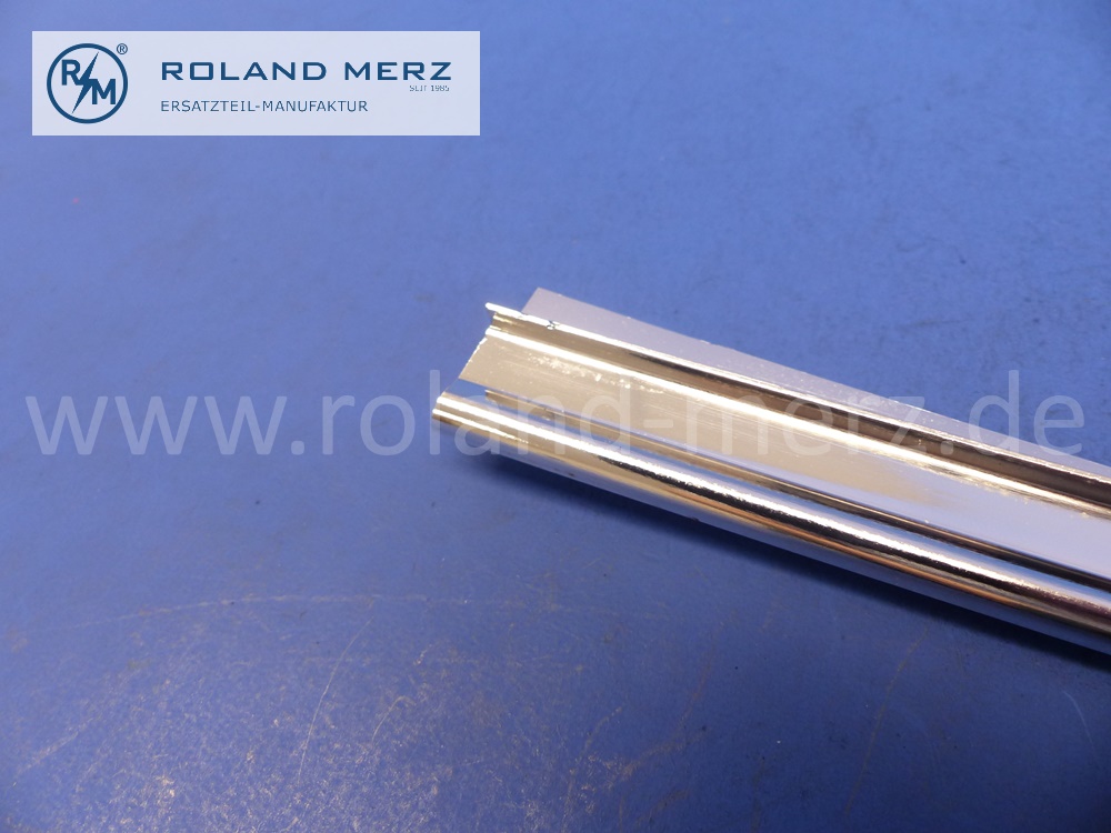 1167280331 Zierstab hinten links, Fahrertür, Mercedes W116, Länge 42,2cm, Original Mercedes Neuteil, NOS 