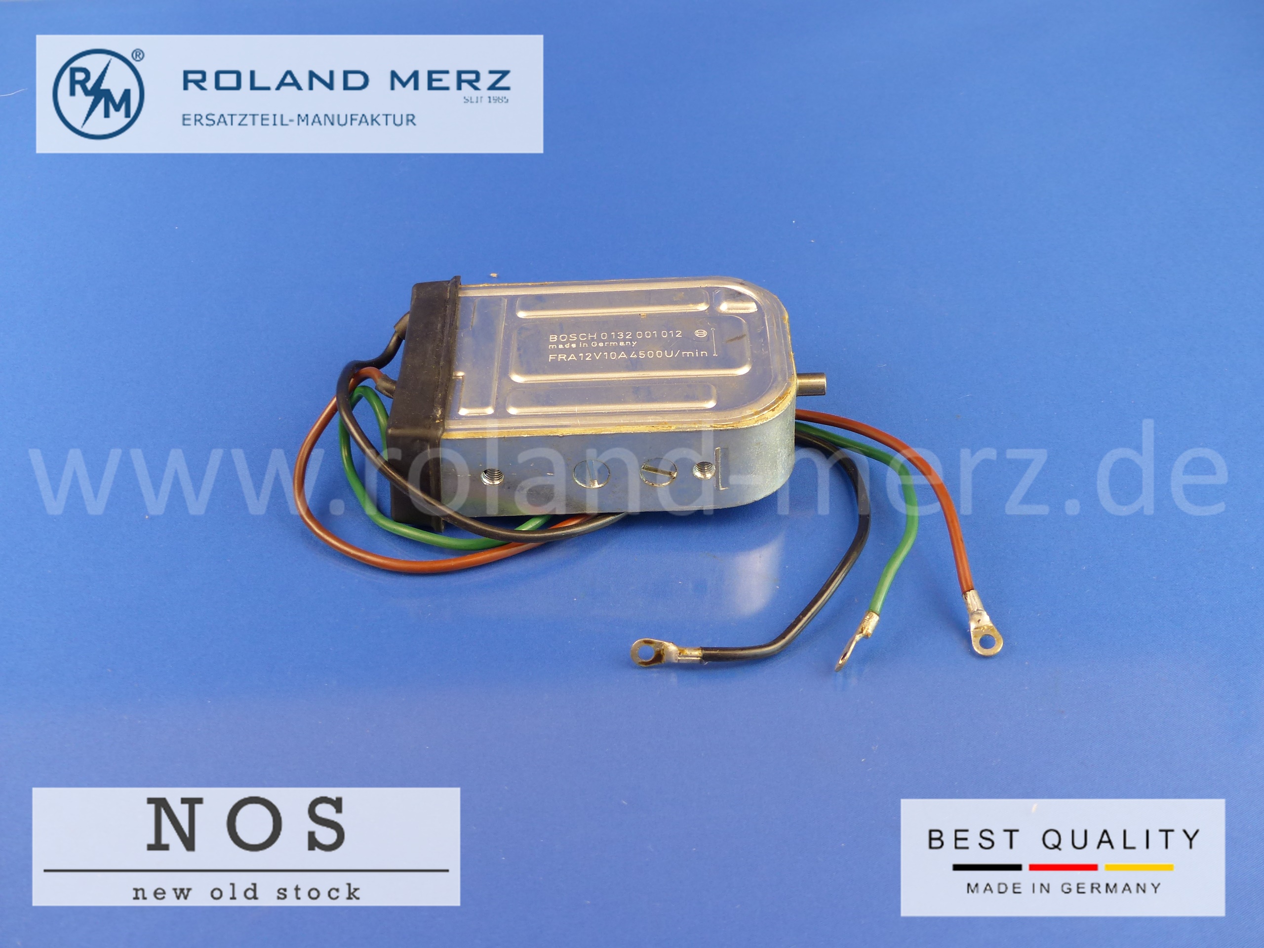 0008201142 Flachmotor Fensterheber, Schiebedach, 12V, Mercedes W108, W109, W110, W112, W114, W115, W116