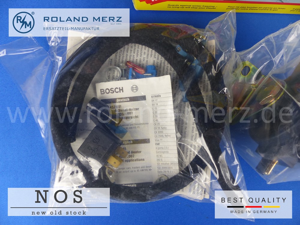 Dieselheizer 12V Bosch 1 457 001 007 für Mercedes und VW