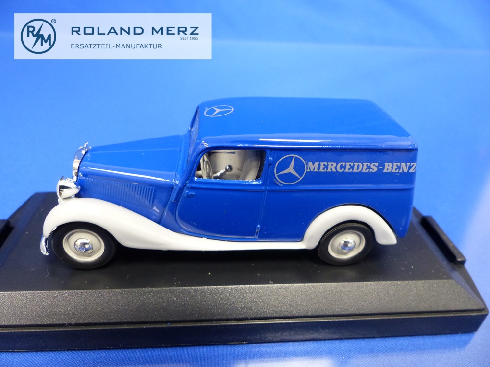 290b-06 Mercedes-Benz 170V Van Mercedes-Benz blau 1939 - 1942 - 290 Vitesse 1:43 Modell