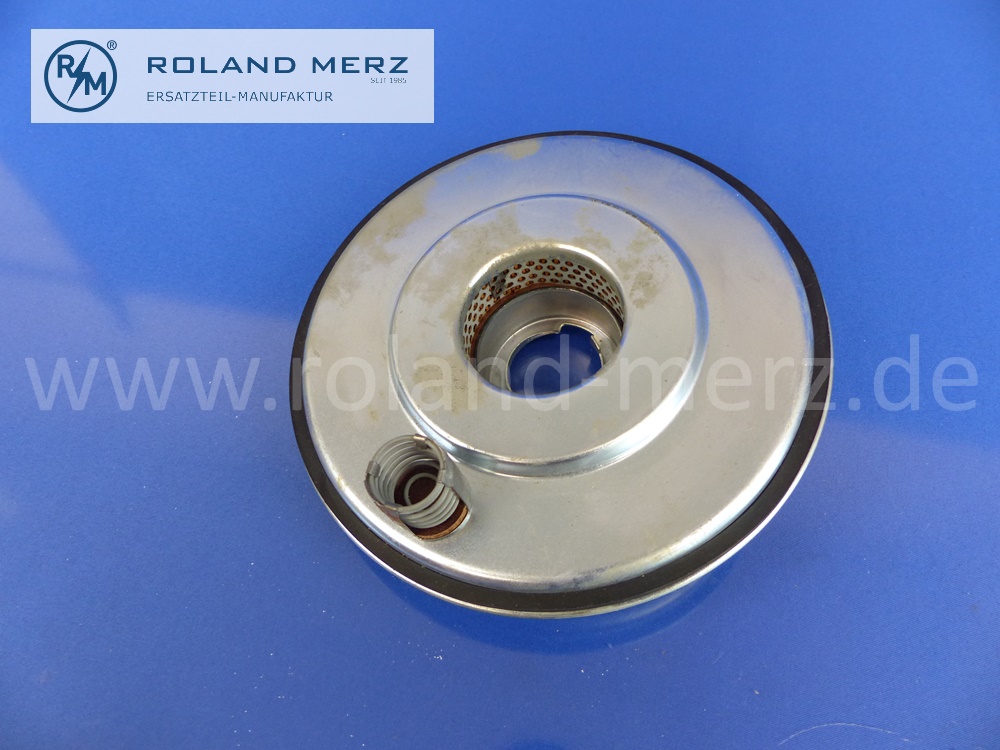 0003280091 lid, filter (hydraulic filter), self levelling device, Mercedes W107, W114, W115, W116, original MB spare part, NOS