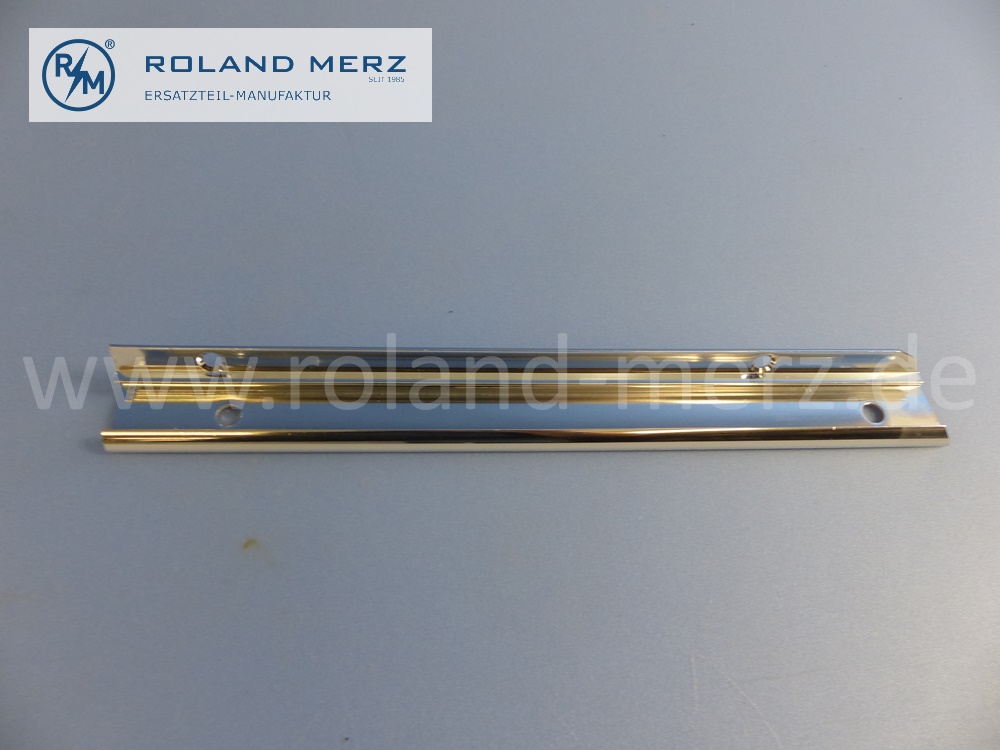 1077251265 Schiene, Abdichtschiene, Fensterrahmen Tür, hinten rechts, Mercedes R107 roadster, SL, Original Mercedes Neuteil, NOS