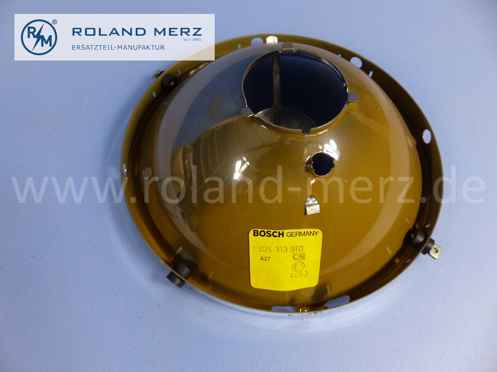 0008261778 Bosch Reflektor Scheinwerfer links und rechts, Bilux, Mercedes W114, W115, Original Mercedes Neuteil, NOS