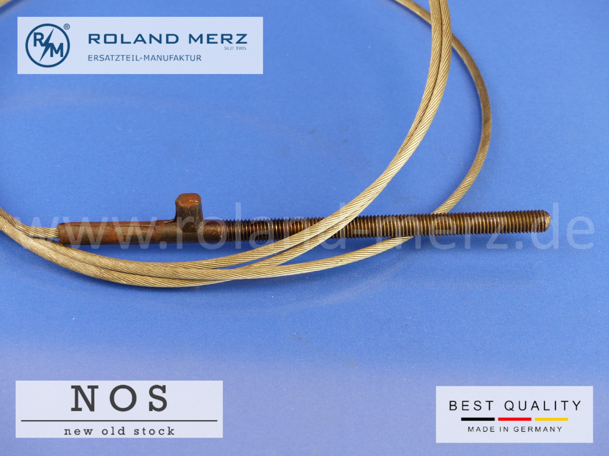 1804200985 mittlerer Bremsseilzug Mercedes 190SL Ponton