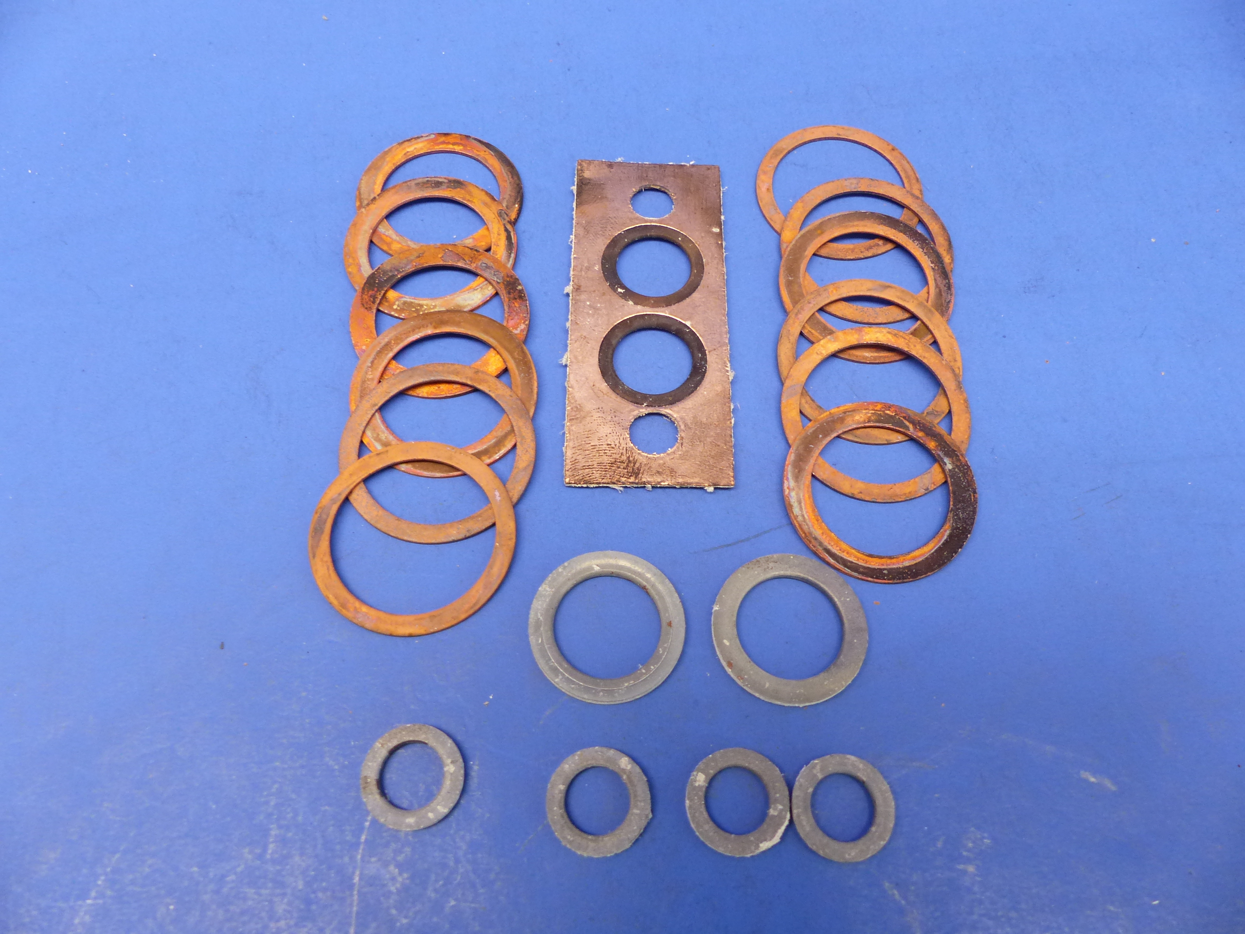 40S6535 Dichtungssatz, Dichtsatz Motor, Magirus 2,5to., 3,0to., 3,4to., S88D, Vorkrieg 1935 / 1939, original Elring Neuteil, NOS 