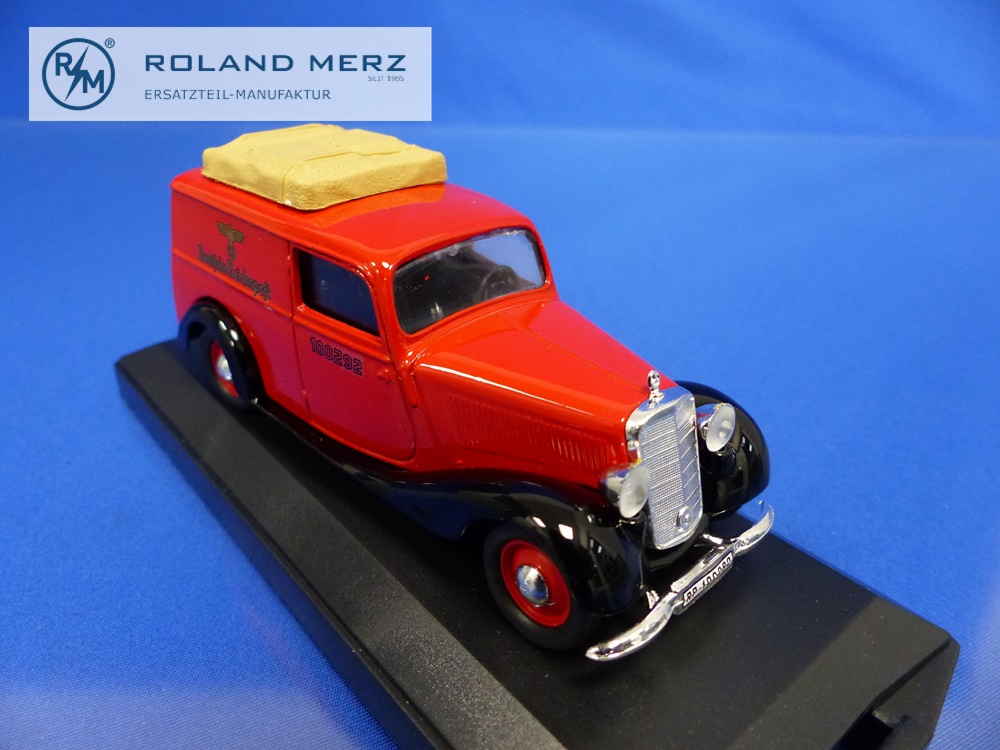 150292-19 Mercedes-Benz 170V Kastenwagen Deutsche Reichspost - 150292 Vitesse 1:43 Modell