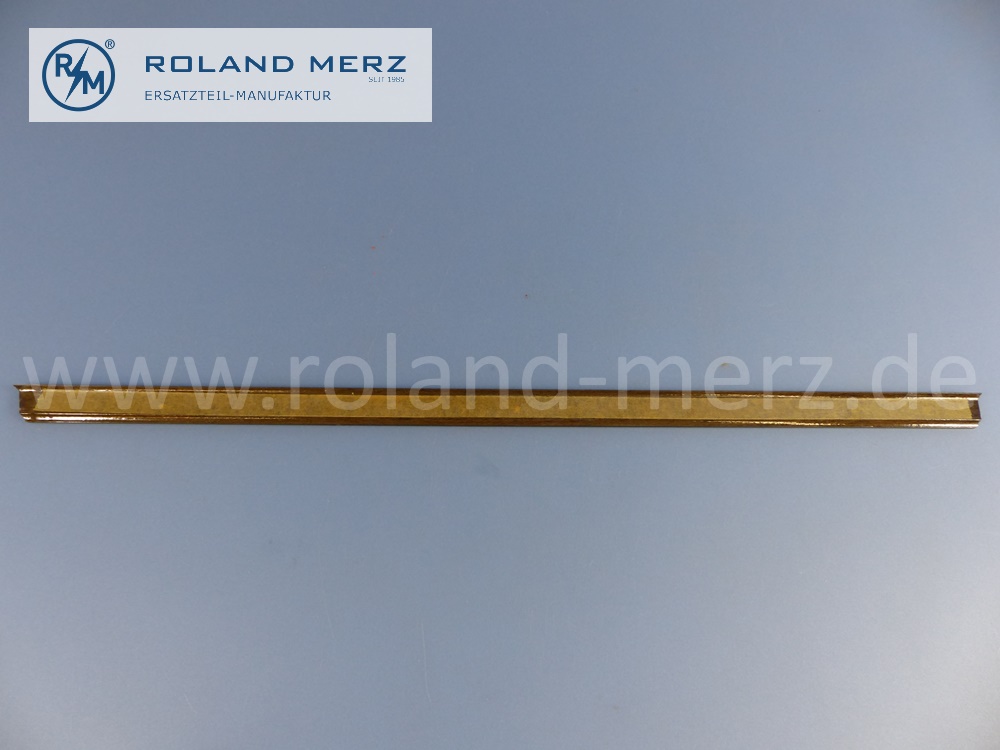 1117300751, Verkleidung Fensterschlüssel, Holzleiste, Fondtür links, oben, Farbe 0481 dunkel, Länge 450mm, Mercedes W111, 220SB, 220SEB, Original Mercedes Neuteil, NOS