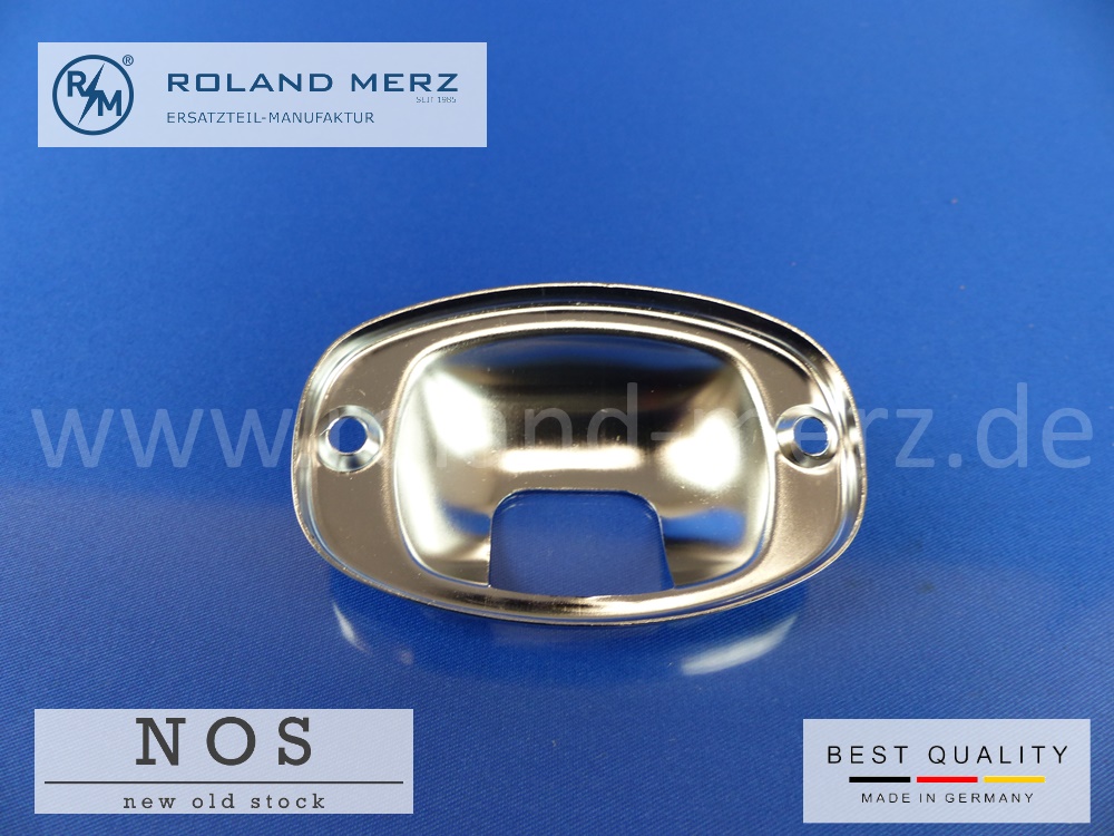 0008260177 Blende Chrom Kennzeichenbeleuchtung Mercedes 190SL 300SL