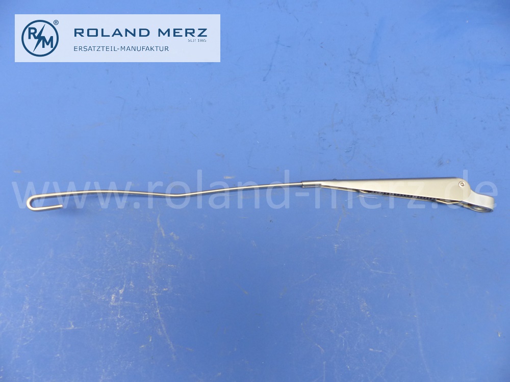 1158200144 wiper arm left, surface dull, Bosch 3398100569, Mercedes W114, W115, Strich 8, (68 - 77), original Bosch spare-part, NOS