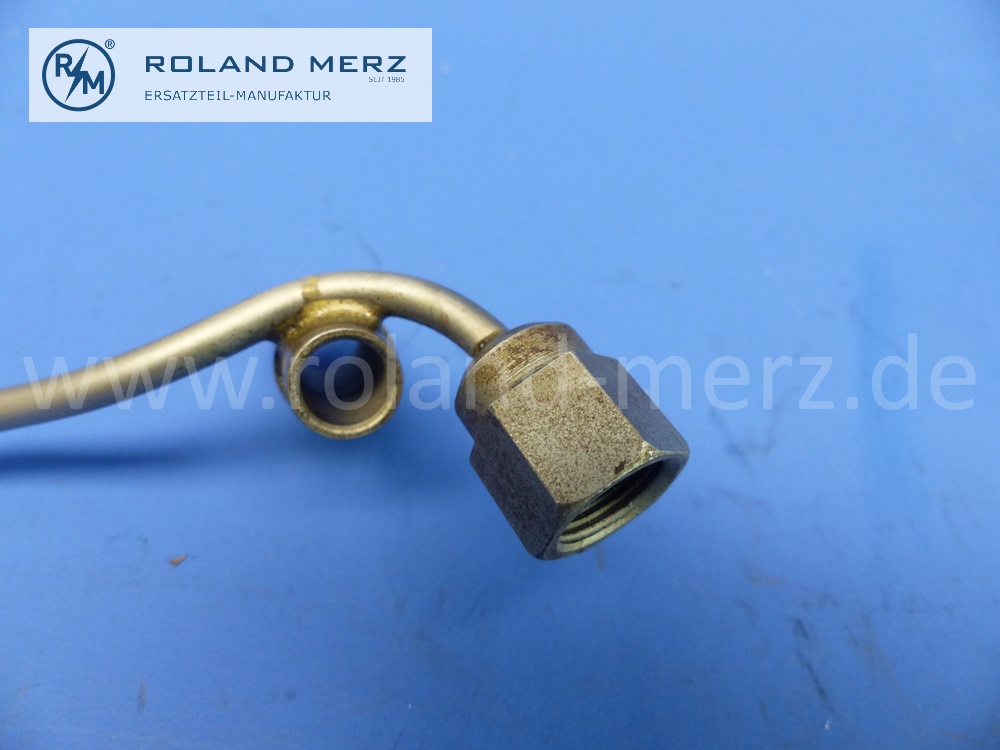 1984200826 Leitung, Bremsleitung, rechts, Vorderachse, Mercedes W198, 300SL, wahlweise von Bremsschlauch an Bremszange, Scheibenbremse, original Mercedes Neuteil, NOS 