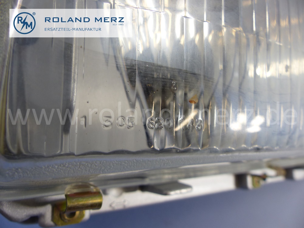 1168203761 Bosch Leuchteinheit, Scheinwerfer, links, mit Blinkleuchte, Rechtsverkehr, Mercedes W116, Original Mercedes Neuteil, NOS 