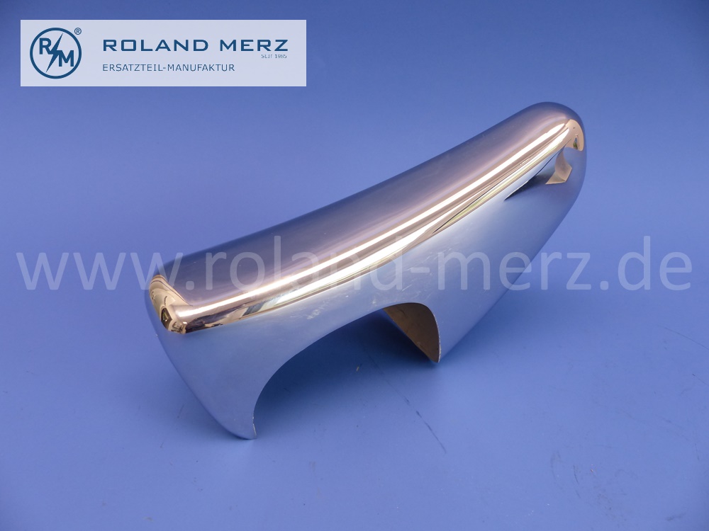 401988800755 1988800755 Horn Stossfänger vorne, links, Mercedes W121, W198, 190SL, 300SL, Original Mercedes Neuteil, NOS 