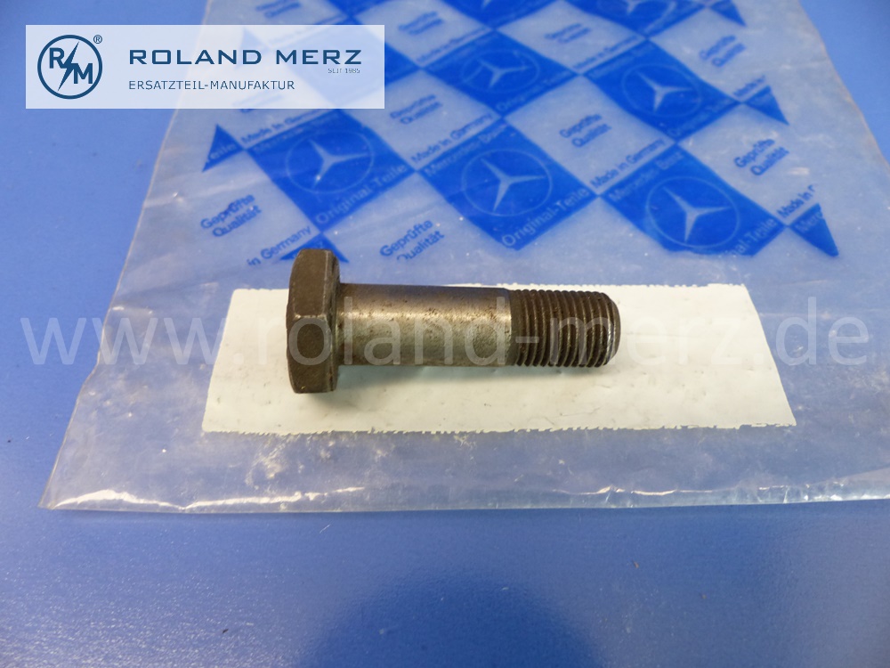 1802230071 Schraube Motoraufhängung an Fahrschemel, Mercedes W105, W121, W128, W180, Ponton, 40 mm, Original Mercedes Neuteil, NOS