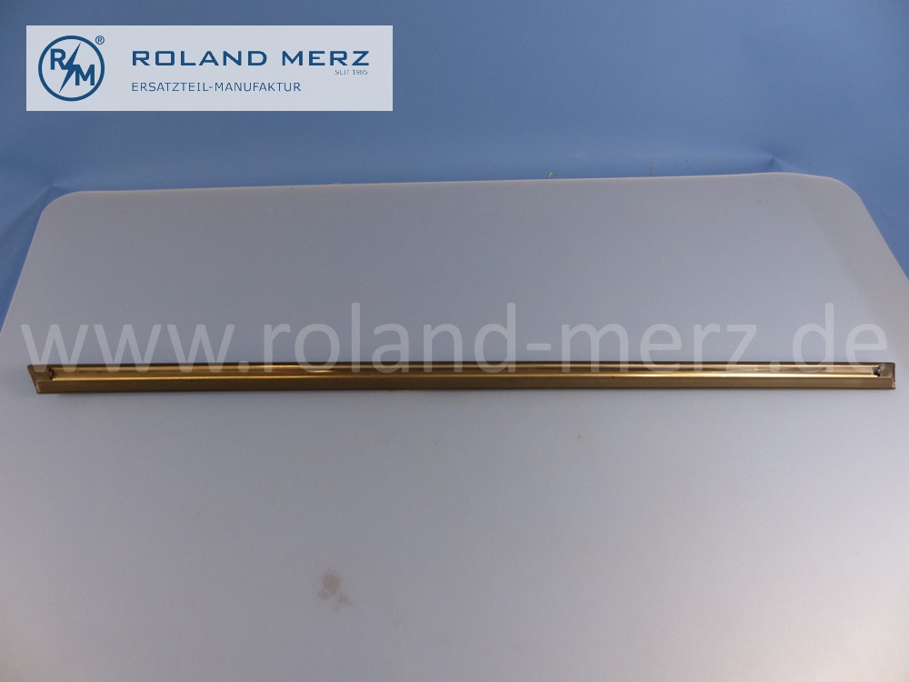 1236981280 Zierstab, Zierleiste, rechts, Fahrertür unten, Mercedes W123, Länge 1000 mm, Original Mercedes Neuteil, NOS