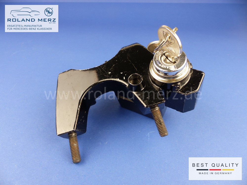 1804600637 Lenkradschloss (Zündschloss), Lenksäulenhalter für Mercedes-Benz 220a, 220S, 220SE Cp / Cb, Rechtslenker, 180 460 06 37 Neimann