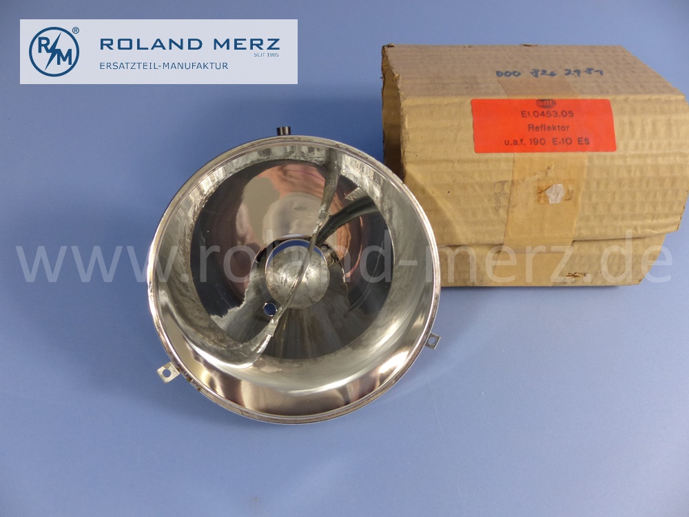 0008262981 Hella, Reflektor Mercedes W105, W120, W121, W128, W180, Ponton, Original Mercedes Neuteil, NOS 