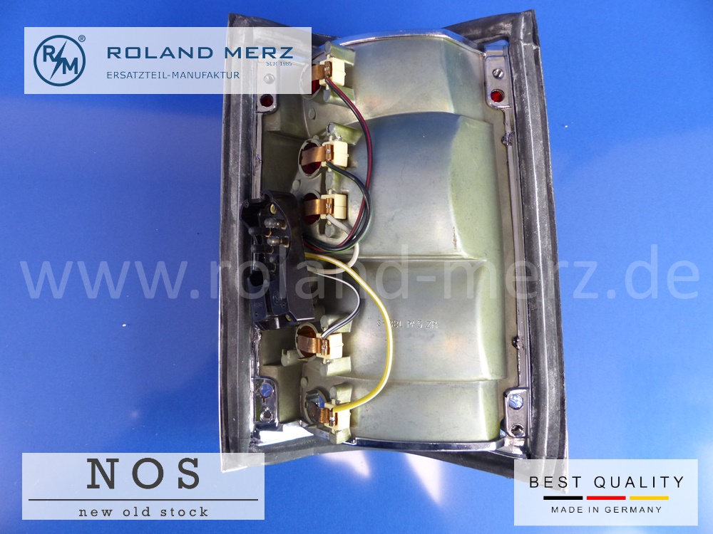 1158201064 Heckleuchte Schlussleuchte rechts für Mercedes BM 114, 115, /8, Binz Kombi / Krankenwagen und Sonderaufbauten Hella K 43227