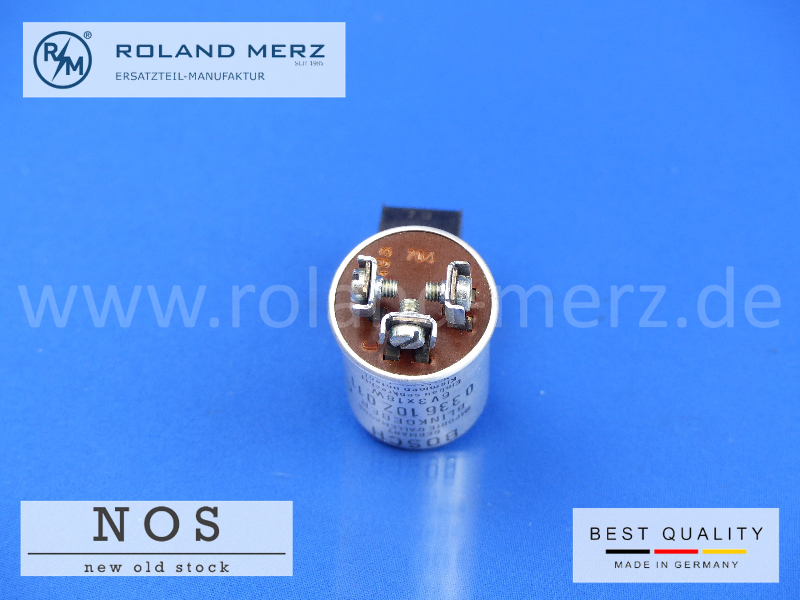 0336102011 Warnblinkgeber Bosch 6V 3x18W