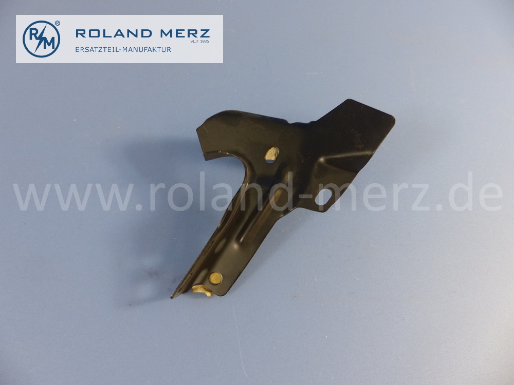 1266202714 Halter links, Vorderkotflügel an Radeinbau, Mercedes W126, S-Klasse, Original Mercedes Neuteil, NOS 