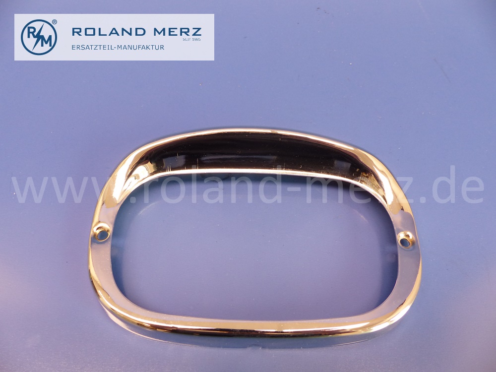 7127ZN Chromrahmen Nebelscheinwerfer Hella, 155mm x 95mm, Original Hella Neuteil, NOS 