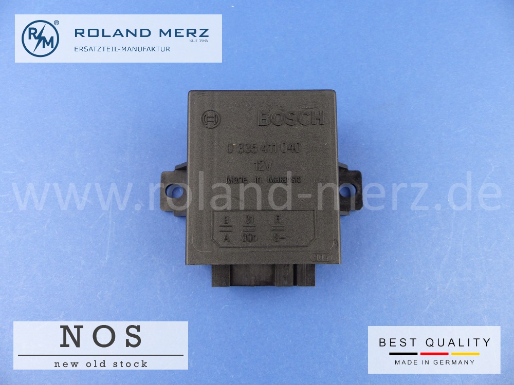 Tonfolgerelais Bosch 0 335 411 040, Ersetzt 0 335 411 017