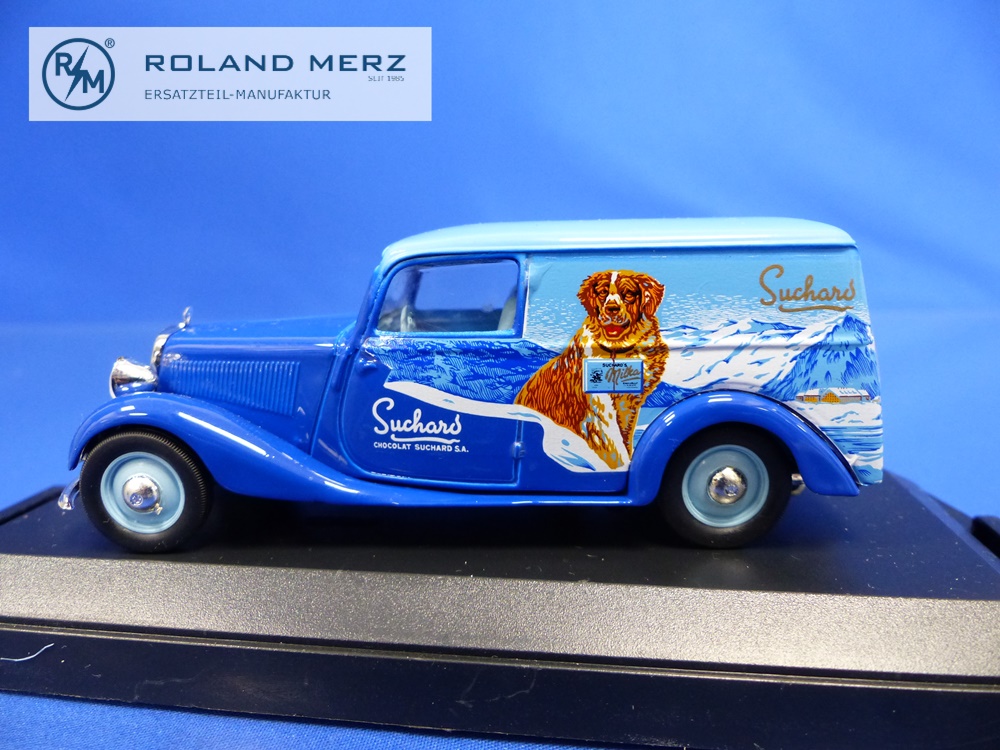 150298-23 Mercedes-Benz 170V Van Chocolat Suchard - 150298 Vitesse 1:43 Mopdell