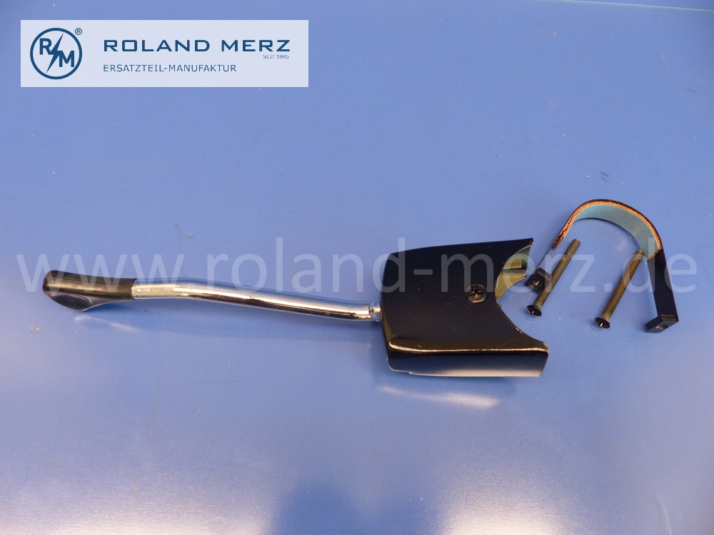 0005454724 Fernblinklichtschalter, Lichthupenschalter, Hebel gekröpft, schwarz, Mercedes W121, W186, W188, Ponton, Original Mercedes Neuteil, NOS
