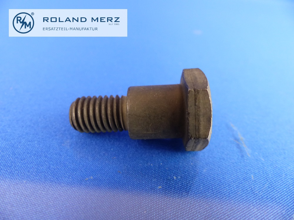 1211550071 Schraube, Bundschraube für Spannschraube Generator, Gewinde M10, Mercedes M108, M114, M115, M116, M117, M127, M129, M130, OM615, OM617, Original Neuteil, NOS