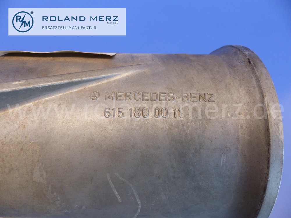 6151800111 oil filter housing without cover and filter element, Mercedes OM615, E: 6151800110, original Mercedes spare-part, NOS