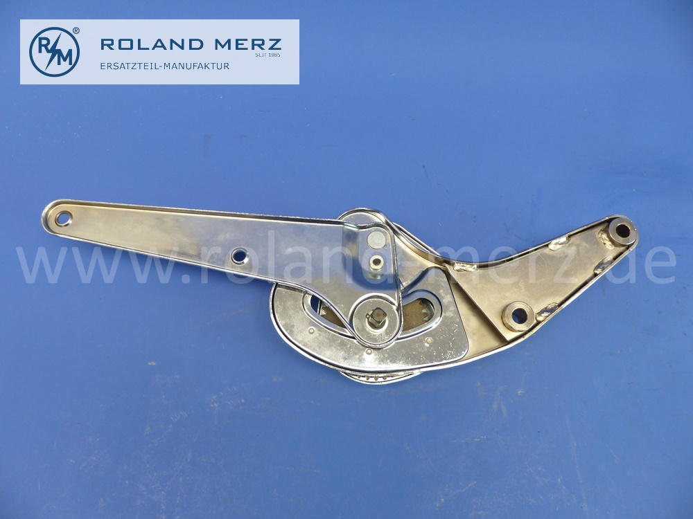 0009104385 Lehnenverstellung links, linker Vordersitz, mit Handrad, Mercedes W108, W109, W110, W111, W114, W115, original Mercedes Neuteil, NOS 