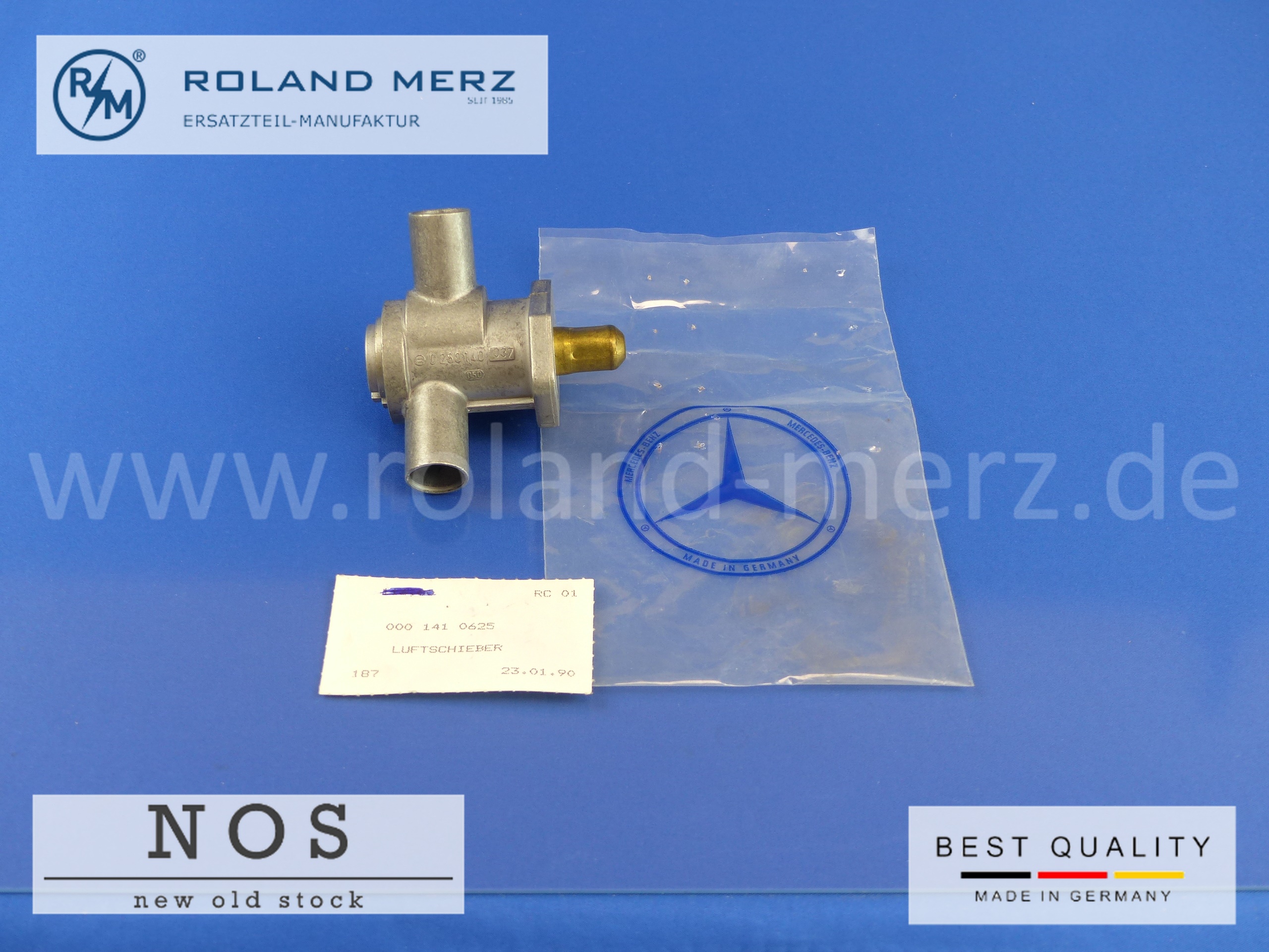0001410625 Schieber Zusatzluft, Luftschieber, Mercedes M110, Bosch 0280140037, original MB Neuteil, NOS 0001410625 Schieber Zusatzluft, Luftschieber, Mercedes M110, Bosch 0280140037, original MB Neuteil, NOS