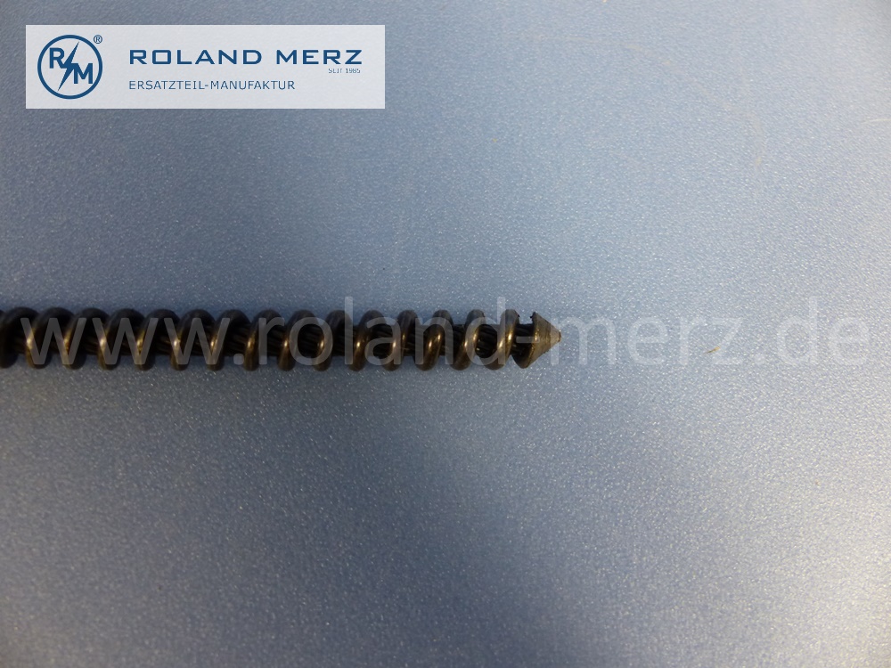 1267801889 Zug, Motor zum Deckel, elektrisches Schiebedach, Länge 2190mm, Mercedes W126, W140, S-Klasse Coupé, Original Mercedes Neuteil, NOS