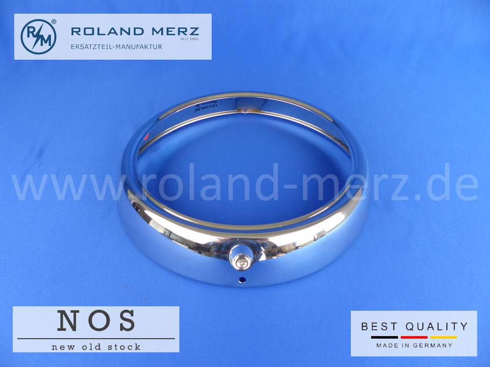 1108200089 Bosch Original Zierring für Scheinwerfer 1305504261 für Mercedes Heckflosse 190c - 230 Bosch original Neuteil NOS 1108200089 Bosch Original Zierring für Scheinwerfer 1305504261 für Mercedes Heckflosse 190c - 230 Bosch original Neuteil NOS