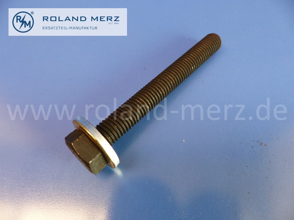 1212200171 Schraube Gummilager Motoraufhängung, hinten, Mercedes W121, MB 190SL, 108 mm, Original Mercedes Neuteil, NOS